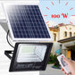 Oferta zilei! Pachet 2 x Proiector LED 100W cu panou solar, telecomanda inclusa si senzor de lumina