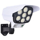 Pachet 2+1 CADOU Camera de supraveghere falsa, incarcare solara, 77 LED-uri