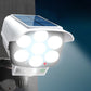 Pachet 2+1 CADOU Camera de supraveghere falsa, incarcare solara, 77 LED-uri