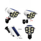 Pachet 2+1 CADOU Camera de supraveghere falsa, incarcare solara, 77 LED-uri