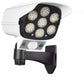 Camera falsa cu panou solar si senzor de miscare, 77 Led-uri SMD