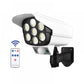 Camera falsa cu panou solar si senzor de miscare, 77 Led-uri SMD
