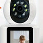 Camera Video Smart De Supraveghere Jortan Cu WiFi, Portabila, Protectie Ideala Pentru Copii si Seniori, Cu Senzor de Miscare si Viziune Nocturna