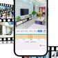 Camera Video Smart De Supraveghere Jortan Cu WiFi, Portabila, Protectie Ideala Pentru Copii si Seniori, Cu Senzor de Miscare si Viziune Nocturna