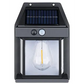 Pachet 3 x Lampa solara de perete LED cu senzor de miscare fara fir 3W Coba