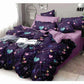 Lenjerie de pat cu Elastic, Bumbac Finet, Pat Dublu, 6 Piese