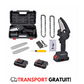 Mini Fierastrau cu 2 Acumulatori, 48V, Lama 15CM, Trusa Plastic Depozitare, LAMA+LANT CADOU + TRANSPORT GRATUIT!