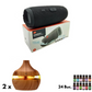 Boxa portabila rezistenta la apa + 2 x Umidificator si Difuzor de aromaterapie, 3 culori ambientale, capacitate 130 ml + CADOU 24 Uleiuri Esentiale Pentru Aromaterepie