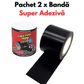 Pachet 2 x Banda Super Adeziva Reparatoare JIMATOR TAPE 4" x 5' Neagra