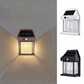 Pachet 3 x Lampa solara de perete LED cu senzor de miscare fara fir 3W Coba