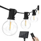 Oferta zilei! Ghirlanda luminoasa solara, 4 m - 12 becuri, interconectabila