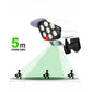 Pachet 2+1 CADOU Camera de supraveghere falsa, incarcare solara, 77 LED-uri
