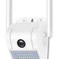 Camera de supraveghere IP WIFI Camera Jortan , Exterior , Conectare Telefon / PC, lampa de perete 32 LED-uri, night vision color, rezistenta la apa, FullHD 1920*1080, camera 2.0 MP, senzor miscare, alb