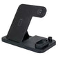 Statie incarcare/incarcator Wireless 4 in 1, cablu de incarcare type C
