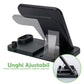 Statie incarcare/incarcator Wireless 4 in 1, cablu de incarcare type C