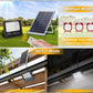 Proiector LED JORTAN cu Panou Solar si Telecomanda 100W, IP66 + Transport GRATUIT