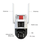 Camera De Supraveghere Smart, Cu Slot Cartela SIM si Incarcare Solara, 2 Zone de Filmare, Senzor De Detectie Miscare, Functie Night Vision+ CARD 32 GB CADOU