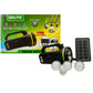 Kit sistem de iluminare LED GDLite GD2000A cu 3 becuri incluse, functie de Powerbank, boxa cu Bluetooth si Radio