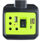 Kit sistem de iluminare LED GDLite GD2000A cu 3 becuri incluse, functie de Powerbank, boxa cu Bluetooth si Radio