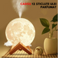 Lampa de veghe cu umidificator, Luna Moon 3D + 12 sticlute ulei parfumat