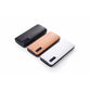 Baterie externa 20000 mah, 3 USB, husa piele sintetica